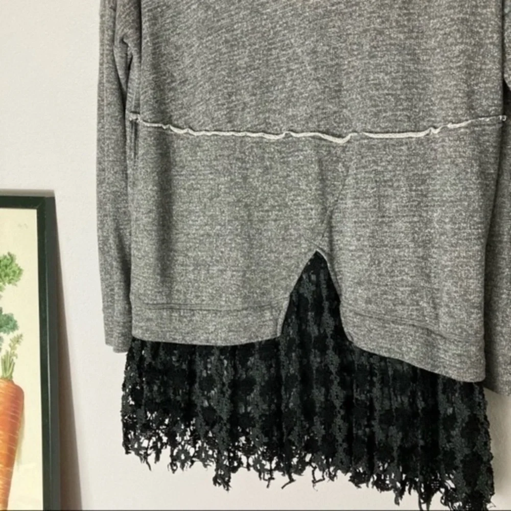 Free People Beach Shake It Up lacy pullover top